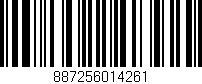 Código de barras (EAN, GTIN, SKU, ISBN): '887256014261'