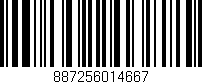 Código de barras (EAN, GTIN, SKU, ISBN): '887256014667'