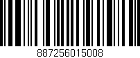 Código de barras (EAN, GTIN, SKU, ISBN): '887256015008'