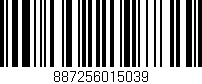 Código de barras (EAN, GTIN, SKU, ISBN): '887256015039'