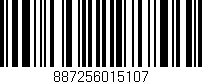 Código de barras (EAN, GTIN, SKU, ISBN): '887256015107'