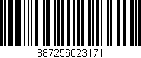 Código de barras (EAN, GTIN, SKU, ISBN): '887256023171'