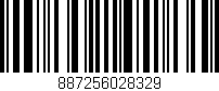 Código de barras (EAN, GTIN, SKU, ISBN): '887256028329'