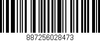 Código de barras (EAN, GTIN, SKU, ISBN): '887256028473'