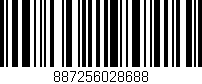 Código de barras (EAN, GTIN, SKU, ISBN): '887256028688'