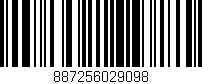 Código de barras (EAN, GTIN, SKU, ISBN): '887256029098'