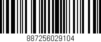 Código de barras (EAN, GTIN, SKU, ISBN): '887256029104'