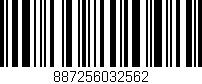 Código de barras (EAN, GTIN, SKU, ISBN): '887256032562'