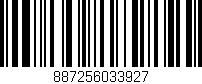Código de barras (EAN, GTIN, SKU, ISBN): '887256033927'