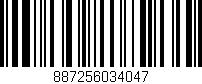Código de barras (EAN, GTIN, SKU, ISBN): '887256034047'