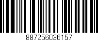 Código de barras (EAN, GTIN, SKU, ISBN): '887256036157'