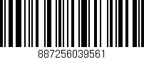Código de barras (EAN, GTIN, SKU, ISBN): '887256039561'