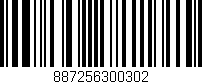 Código de barras (EAN, GTIN, SKU, ISBN): '887256300302'
