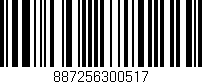 Código de barras (EAN, GTIN, SKU, ISBN): '887256300517'