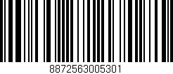 Código de barras (EAN, GTIN, SKU, ISBN): '8872563005301'