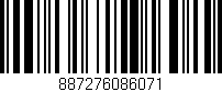 Código de barras (EAN, GTIN, SKU, ISBN): '887276086071'