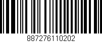 Código de barras (EAN, GTIN, SKU, ISBN): '887276110202'