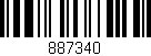 Código de barras (EAN, GTIN, SKU, ISBN): '887340'