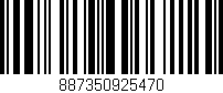 Código de barras (EAN, GTIN, SKU, ISBN): '887350925470'