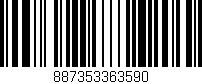 Código de barras (EAN, GTIN, SKU, ISBN): '887353363590'