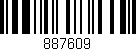 Código de barras (EAN, GTIN, SKU, ISBN): '887609'