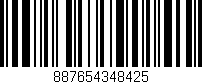 Código de barras (EAN, GTIN, SKU, ISBN): '887654348425'
