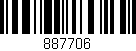 Código de barras (EAN, GTIN, SKU, ISBN): '887706'