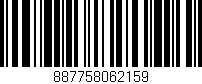 Código de barras (EAN, GTIN, SKU, ISBN): '887758062159'