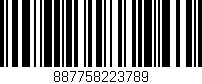 Código de barras (EAN, GTIN, SKU, ISBN): '887758223789'