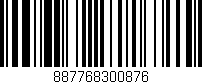Código de barras (EAN, GTIN, SKU, ISBN): '887768300876'