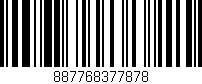 Código de barras (EAN, GTIN, SKU, ISBN): '887768377878'