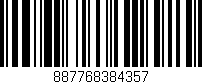 Código de barras (EAN, GTIN, SKU, ISBN): '887768384357'