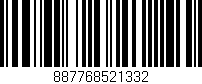 Código de barras (EAN, GTIN, SKU, ISBN): '887768521332'