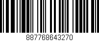 Código de barras (EAN, GTIN, SKU, ISBN): '887768643270'