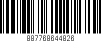 Código de barras (EAN, GTIN, SKU, ISBN): '887768644826'