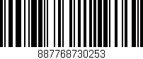 Código de barras (EAN, GTIN, SKU, ISBN): '887768730253'