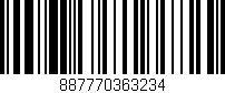 Código de barras (EAN, GTIN, SKU, ISBN): '887770363234'