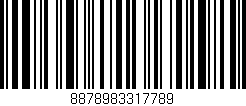 Código de barras (EAN, GTIN, SKU, ISBN): '8878983317789'