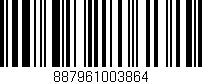 Código de barras (EAN, GTIN, SKU, ISBN): '887961003864'