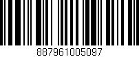 Código de barras (EAN, GTIN, SKU, ISBN): '887961005097'