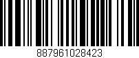 Código de barras (EAN, GTIN, SKU, ISBN): '887961028423'
