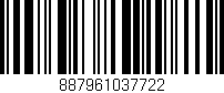 Código de barras (EAN, GTIN, SKU, ISBN): '887961037722'