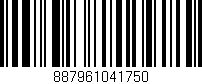 Código de barras (EAN, GTIN, SKU, ISBN): '887961041750'