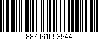 Código de barras (EAN, GTIN, SKU, ISBN): '887961053944'