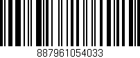 Código de barras (EAN, GTIN, SKU, ISBN): '887961054033'