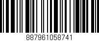 Código de barras (EAN, GTIN, SKU, ISBN): '887961058741'