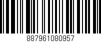 Código de barras (EAN, GTIN, SKU, ISBN): '887961080957'