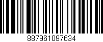 Código de barras (EAN, GTIN, SKU, ISBN): '887961097634'