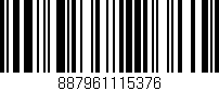 Código de barras (EAN, GTIN, SKU, ISBN): '887961115376'
