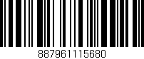 Código de barras (EAN, GTIN, SKU, ISBN): '887961115680'